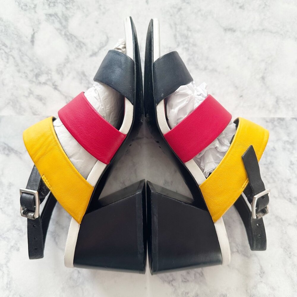 Rag & Bone Reese Block Heel Sandals In Color Multi - image 4